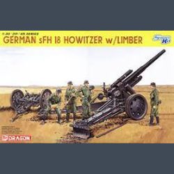 German sFH 18 Howitzer w/LIMBER