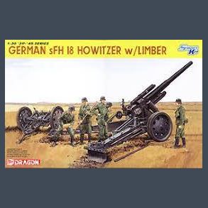 German sFH 18 Howitzer w/LIMBER