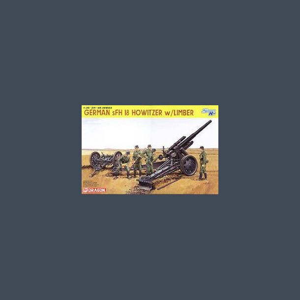 German sFH 18 Howitzer w/LIMBER