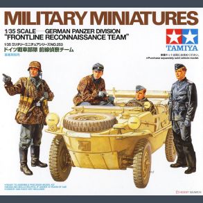 Military Miniatures - German Panzer Division Frontline Reconnaissance Team