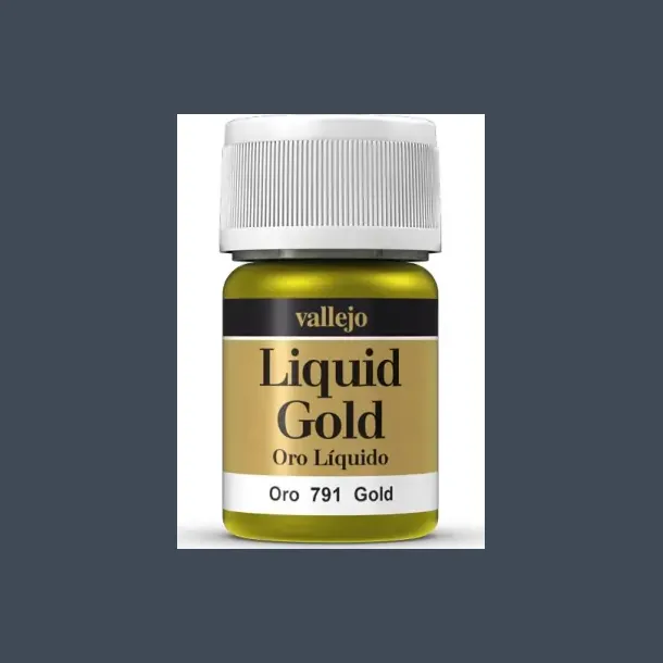 791 - Liquid Gold Metallic - 35 ml.