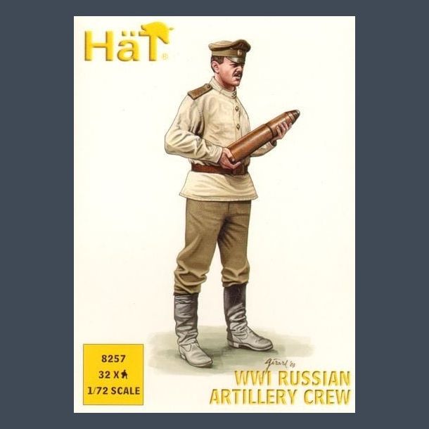 WWI Russian Artillery Crew 