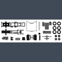 Fahrgestell DAF XF 2017 mit Chassisverkleidung