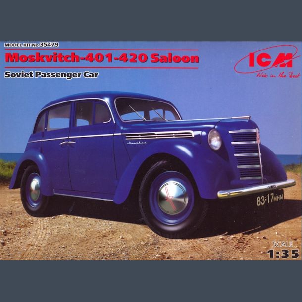 Moskvitch-401-420 Saloon - Soviet Passenger Car