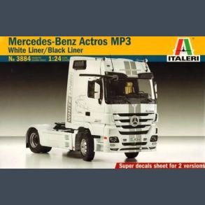 Mercedes-benz Actros MP3, White Liner/ Black Liner