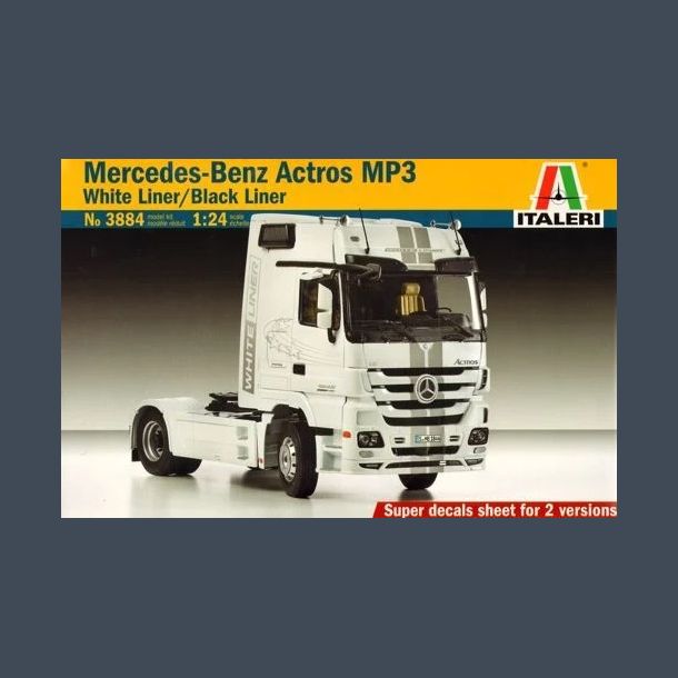 Mercedes-benz Actros MP3, White Liner/ Black Liner