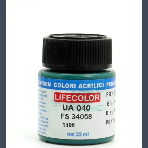 LifeColor PBY Blue (22ml)