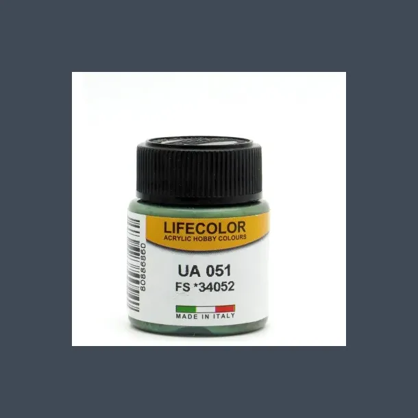 LifeColor Black Green (22ml)