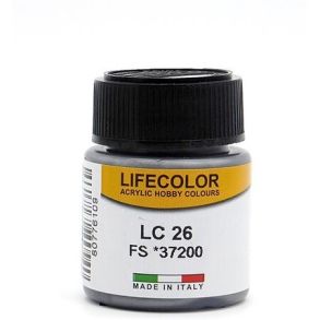  Lifecolor Matt Gun Metal (22ml)