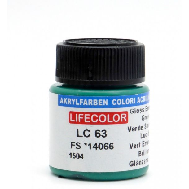 LifeColor loss Emerald Green (22ml)