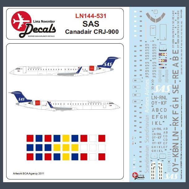 SAS Canadair CRJ-900