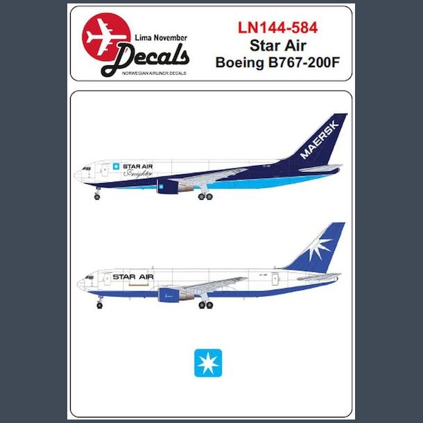 Star Air - Boeing B767-200F - Maersk