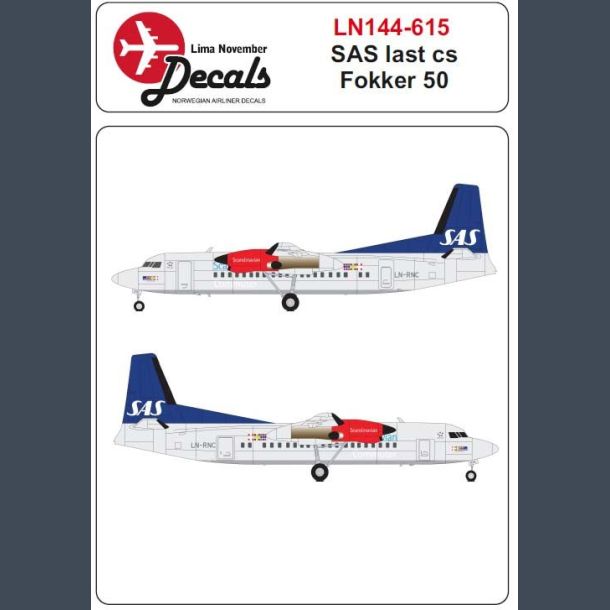 SAS last cs Fokker 50