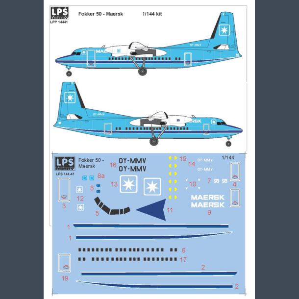 Fokker 50 - Maersk 