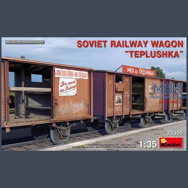 Soviet Railway Wagon "Teplushika"
