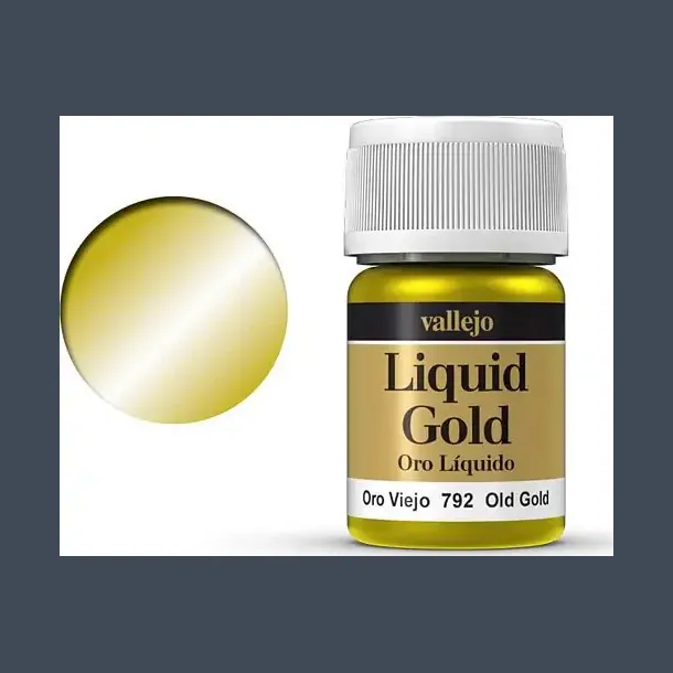 792 - Liquid Gold Metallic - 35 ml.