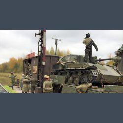 Soviet Tank Crew At Rest