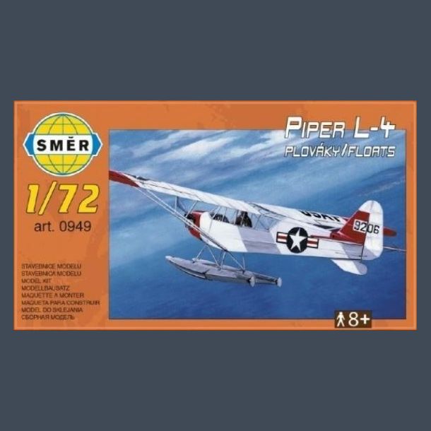 Piper L-4 Plovky / Floats