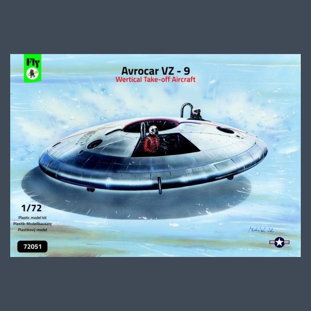 Avrocar VZ-9 Wertical take-off Aircraft