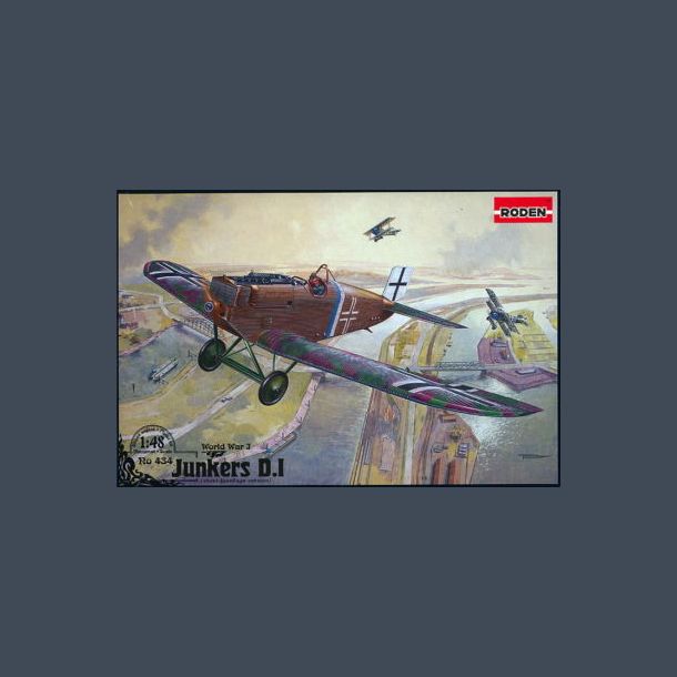 Junkers D.I World War I - Shot fuselage version