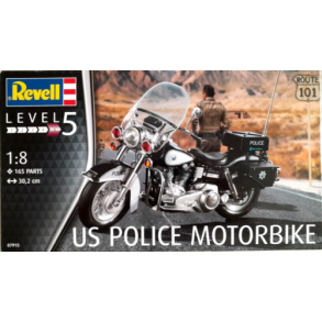 US Police Motorbike