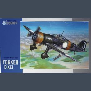 Fokker D.XXI 3 sarja with mercury engine