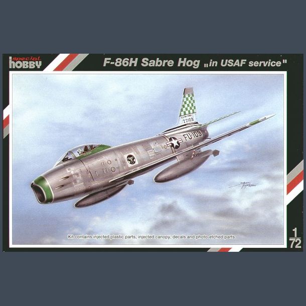 F-86H Sabre Hog "in USAF service"