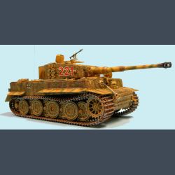 Tiger I Late production w/Zimmerit (pz.Kpfw,VI Ausf.E)