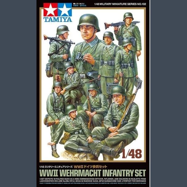 WWII German Panzer Grenadier Set