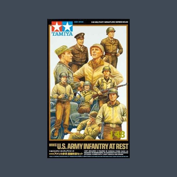 WWII - U.S. Army Infantry at Rest