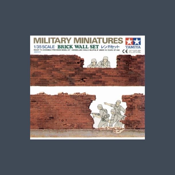 Brick Wall Set - military miniatures