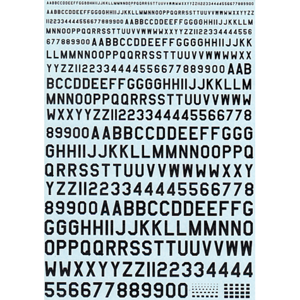 American Type - Black small