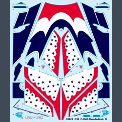 F-100D Thunderbirds m/Stoppel Decals