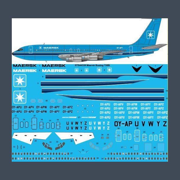 Maersk Air Boeing 720B