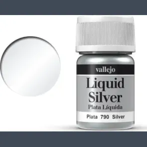790 - Liquid Silver Metallic - 35 ml. 