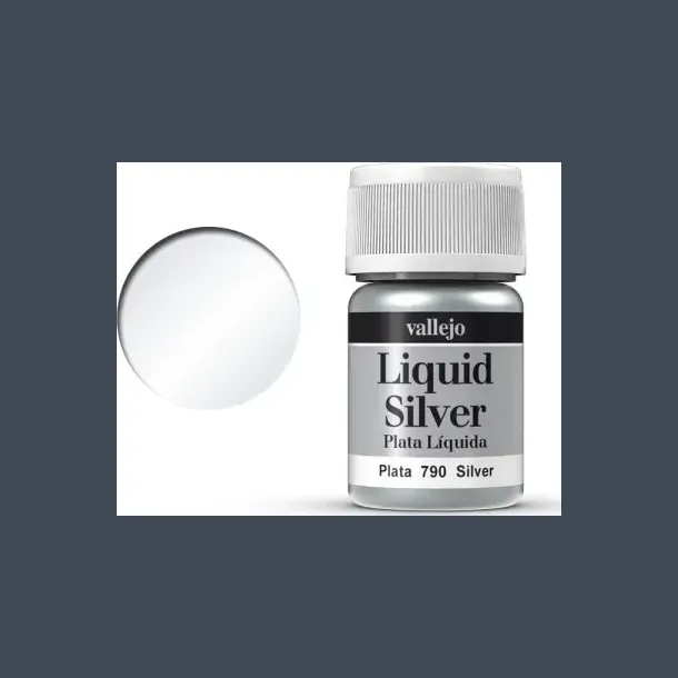 790 - Liquid Silver Metallic - 35 ml. 